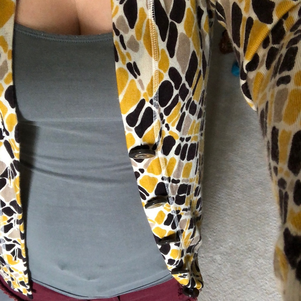 Patterned Tory Burch Cardigan - image 6